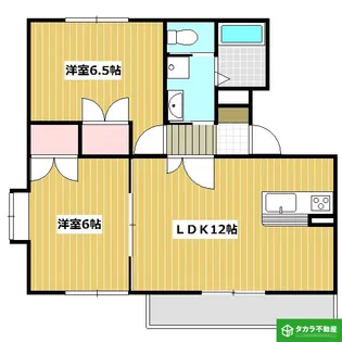パークサイド大城【1階】の間取り