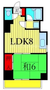 サンフィールド町屋【5階】の間取り