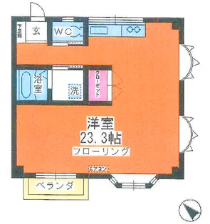 小林ビル【2階】の間取り