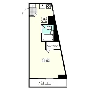 スカイコート新宿第10【3階】の間取り