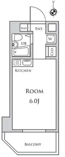 黒田屋ハイツ【2階】の間取り