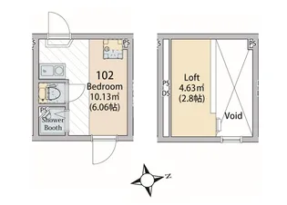 ソフィアフレッシュ【1階】の間取り