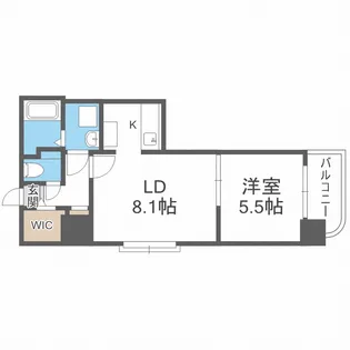 さくらハイツ2【5階】の間取り