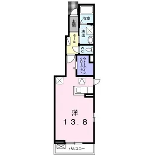 ファミール メゾン KII【1階】の間取り