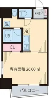 comodo【7階】の間取り