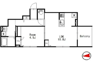 シャトネルA【3階】の間取り