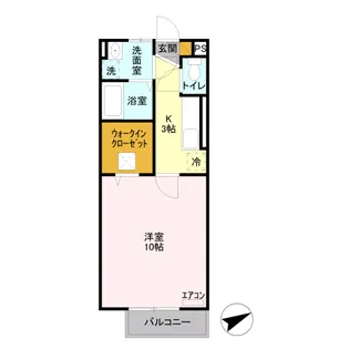 SUNSHINE BELL【2階】の間取り