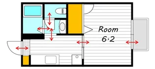 ネストI【1階】の間取り