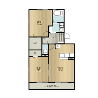 ラピス【3階】の間取り