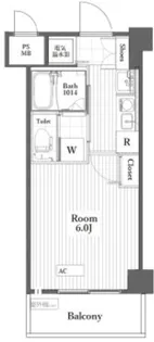 リバティー多摩川【7階】の間取り