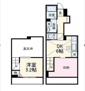 プラシード U【1階】の間取り