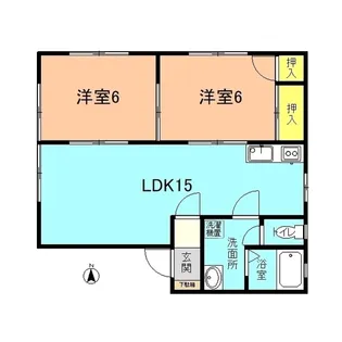 プラネットユウ【1階】の間取り