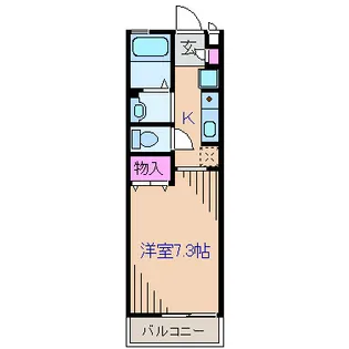 アットノース【2階】の間取り