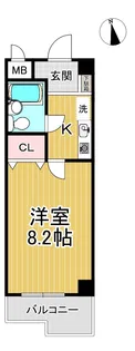 アーバニー甲子園【2階】の間取り