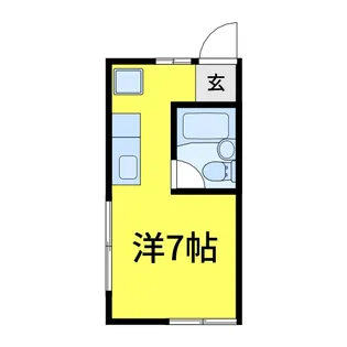 シャルムコンフォート【1階】の間取り