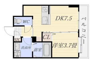 エースビル武【3階】の間取り