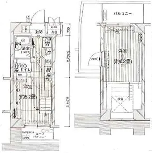 OLIO湯島【8階】の間取り