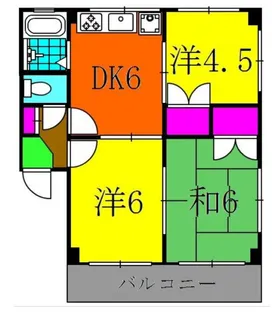 メゾン青巒【2階】の間取り