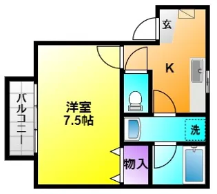 melone373【2階】の間取り