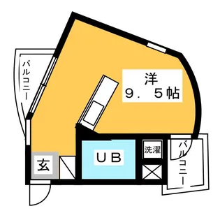 ロイハウス【3階】の間取り