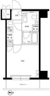 ルーブル川崎伍番館【5階】の間取り