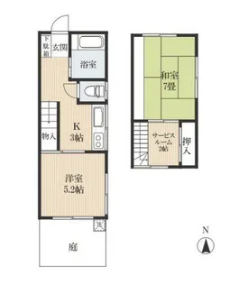エステートコーポ東久留米の間取り
