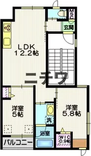 Plumeria【3階】の間取り
