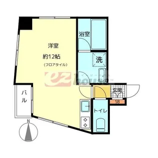 ハピネス弥生【2階】の間取り