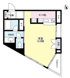 TETOTE【1階】の間取り