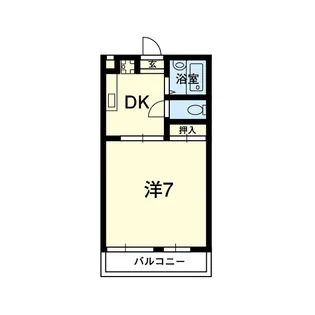 リライズ渡鹿【3階】の間取り