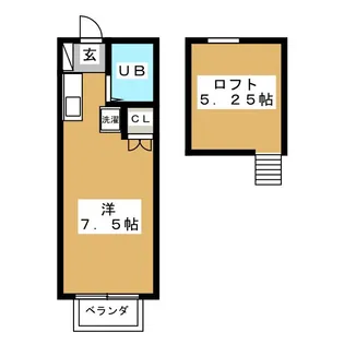 セレーネ緑町【1階】の間取り