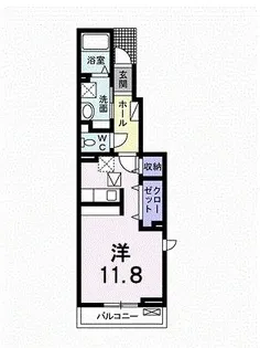ベネディーレ II【1階】の間取り