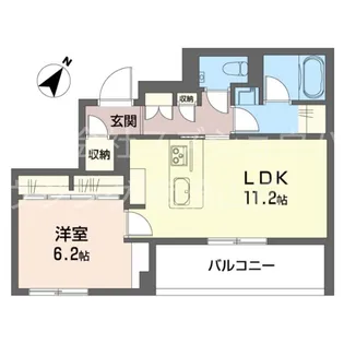 クレストメゾン【3階】の間取り