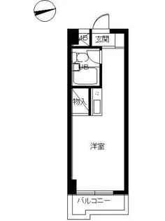 スカイコート入谷【9階】の間取り