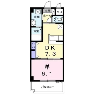 サンリット ディア【2階】の間取り