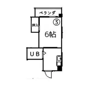 コート奥田【4階】の間取り
