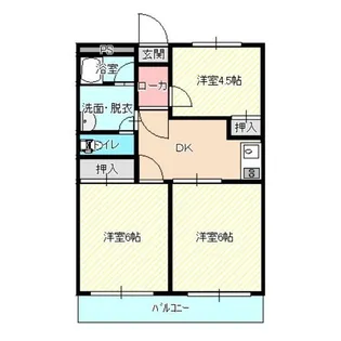 エムズレジデンス【3階】の間取り