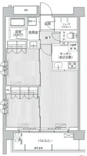 カリーチェ八潮【2階】の間取り