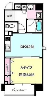 シーサウンド【5階】の間取り