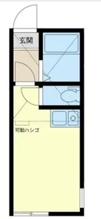 ユナイト富岡パトリックロジャース【1階】の間取り
