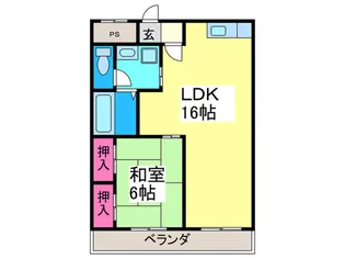 フレグランス【2階】の間取り