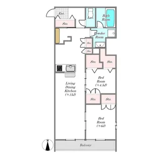ELTERNHAUS【1階】の間取り