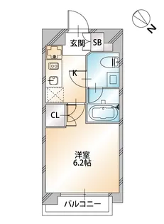 パーク巣鴨【3階】の間取り