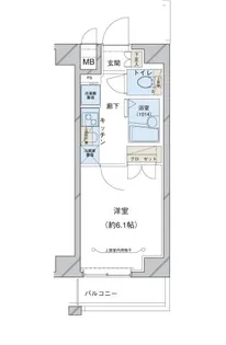 コンシェリア久が原【7階】の間取り