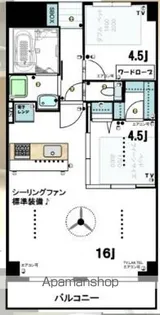 テルプシコレ東村山【1階】の間取り