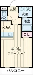 エターナル【3階】の間取り