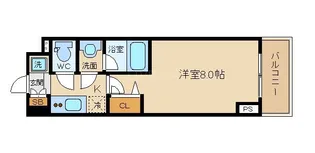 ヴィラ岡崎神宮【2階】の間取り