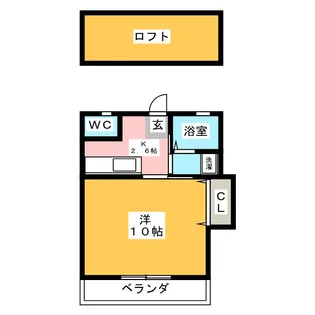 サクシード337【2階】の間取り