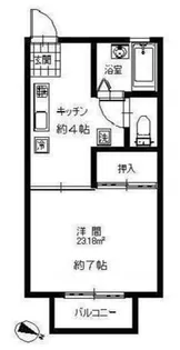 コーポ藤【2階】の間取り