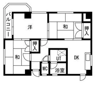 トヨダハイビル【1階】の間取り